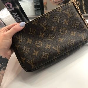 LV monogram pouchette